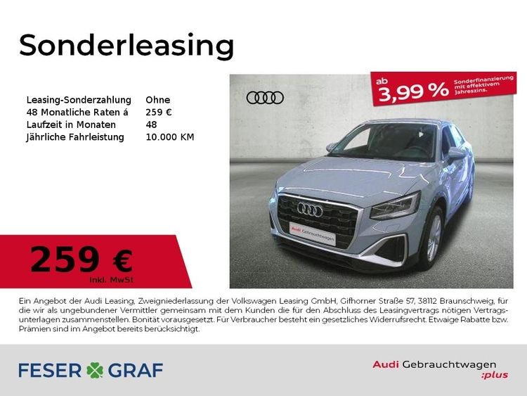 Audi Q2 S line 30 TFSI AHK Navi SHZ