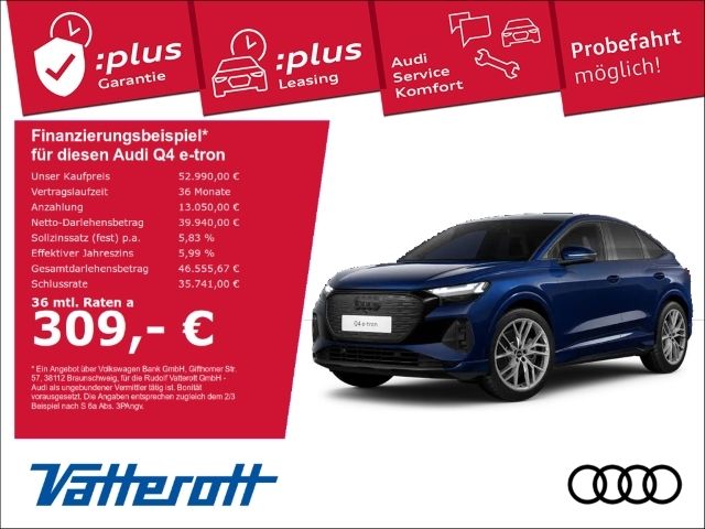 Audi Q4 e-tron e-tron Sportback 45 quattro Matrix Navi Kamera - Bild 1