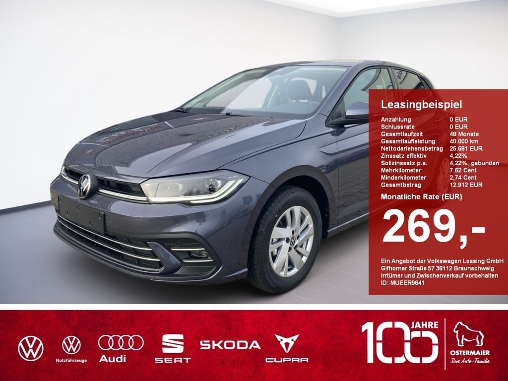 Volkswagen Polo Style 1.0TSI 5-Gang LED,ACC,NAVI,SZG,W