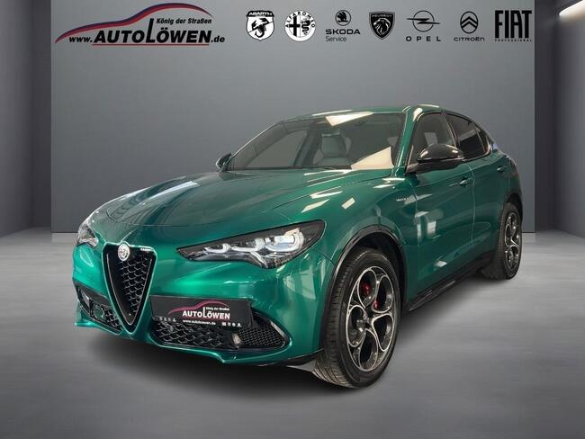 Alfa Romeo Stelvio VELOCE 2.0 Turbo 280 PS AT in Verde Montreal !!!! Sofort verfügbar!!!! inkl. Technologiepaket !!! - Bild 1