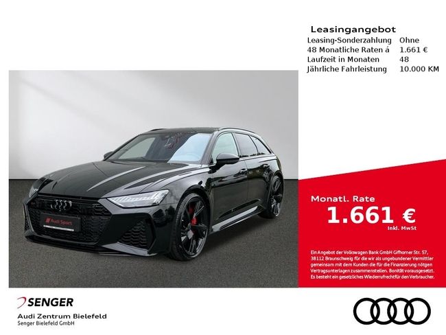 Audi RS6 Avant RS-Keramikbremsanlage Allradlenkung - Bild 1