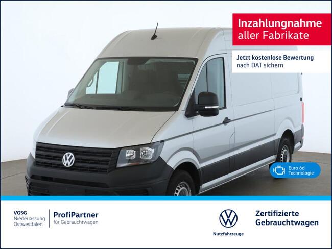 Volkswagen Crafter Kasten TDI MR Hoch Navi Kamera Klima - Bild 1