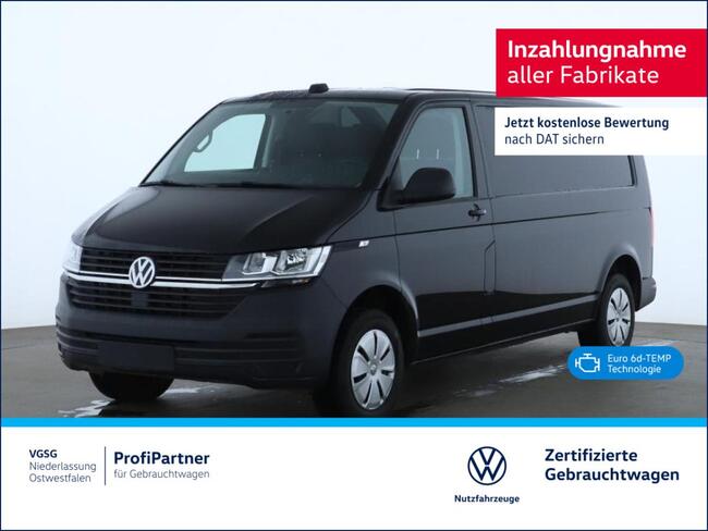 Volkswagen T6 Kasten lang AHK Navi Klima ZV - Bild 1