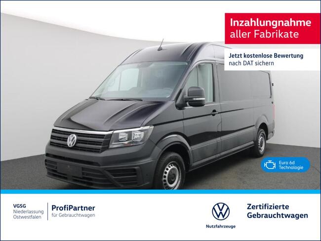 Volkswagen Crafter Kasten 35 mittel Automatik Navi Klima ZV - Bild 1