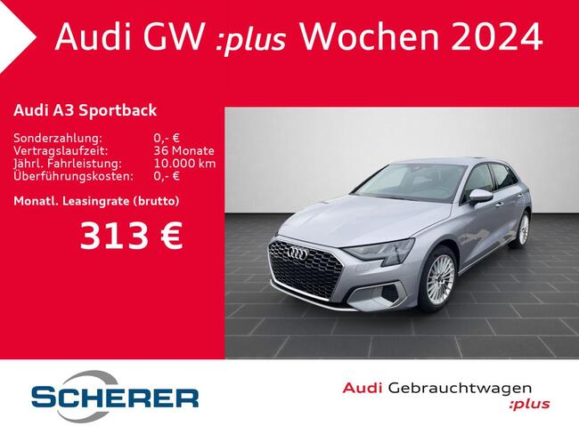 Audi A3 Sportback 35 TFSI advanced AHK/APP/BT/SHZ/PDC - Bild 1