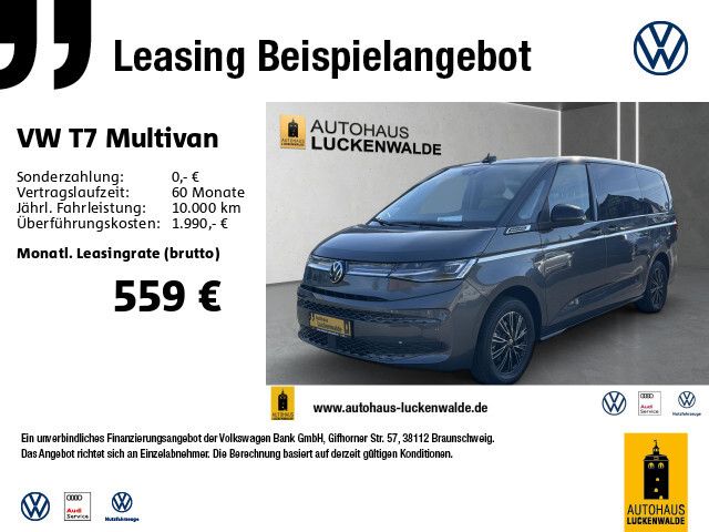 Volkswagen T7 Multivan 2.0 TDI Style LÜ DSG *7-Sitzer*ACC* - Bild 1