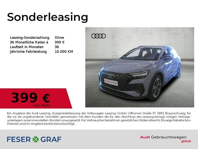 Audi Q4 e-tron 35 S line Vir. Cockpit/Alu20/Matrix/Op - Bild 1