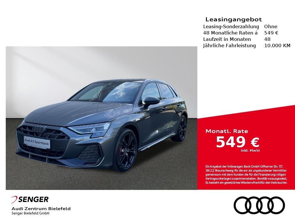 Audi A3 Sportback S line 35 TDI Dynamik-Paket Navi