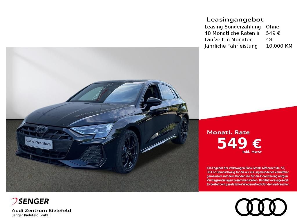 Audi A3 Sportback S line 35 TDI Panorama Navi Matrix