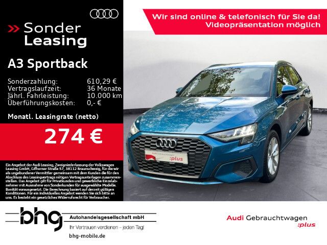 Audi A3 Sportback 35 TFSI Tempomat/SHZ/Assist/uvm. - Bild 1