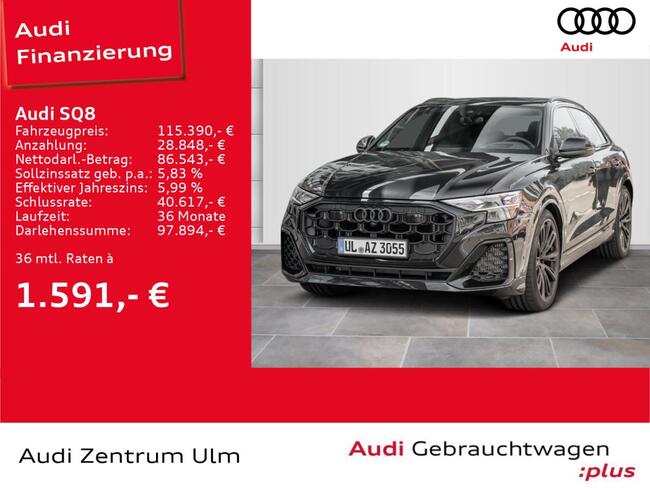 Audi SQ8 quattro 4.0 V8 TFSI #Neues Modell# STDHZ PANO AHK - Bild 1