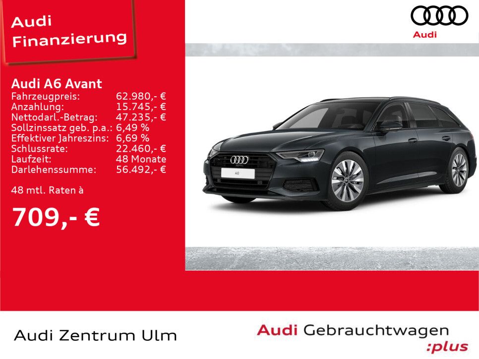 Audi A6 Avant design 40 TDI qu. S tronic HEAD-UP PANO STDHZG