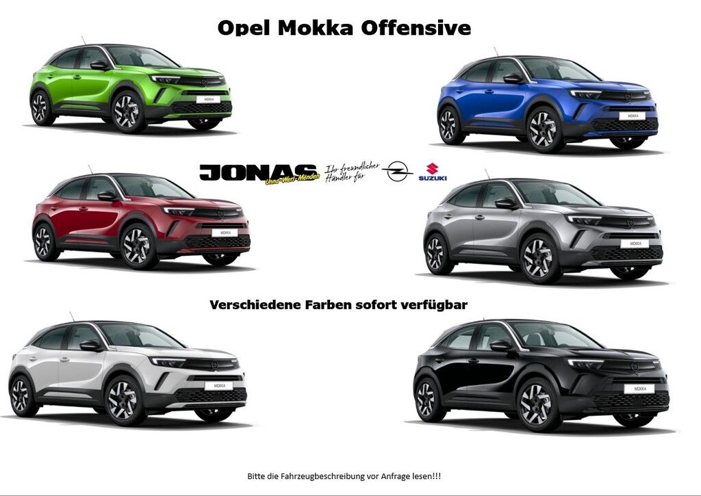 Opel Mokka Elegance 1.2T VERSCHIEDENE FARBEN ?Sonderaktion? Sitzheizung 180°R-Kamera