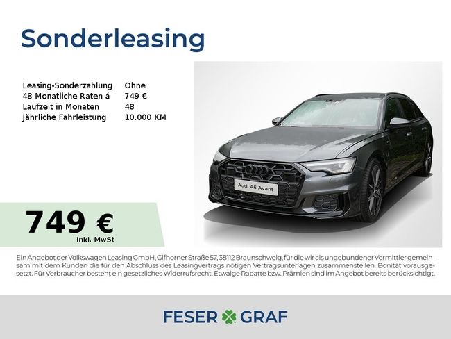 Audi A6 Avant S line 50 TDI quattro tiptr. AHK Pano - Bild 1