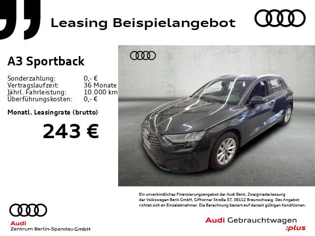 Audi A3 Sportback 30 TFSI *NAV+*ACC*Virt.C*PDC+* - Bild 1