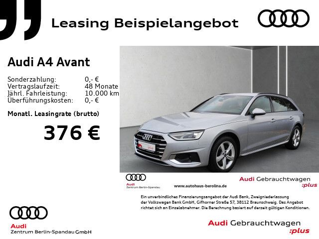 Audi A4 Avant 35 TFSI Adv. S tronic *NAV+*Virt.C+*