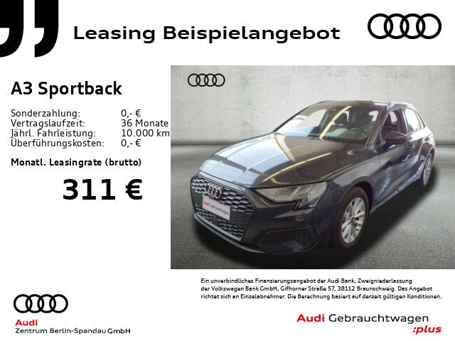 Audi A3 Sportback 30 TDI S tronic *NAV+*ACC*Virt.C+* - Bild 1