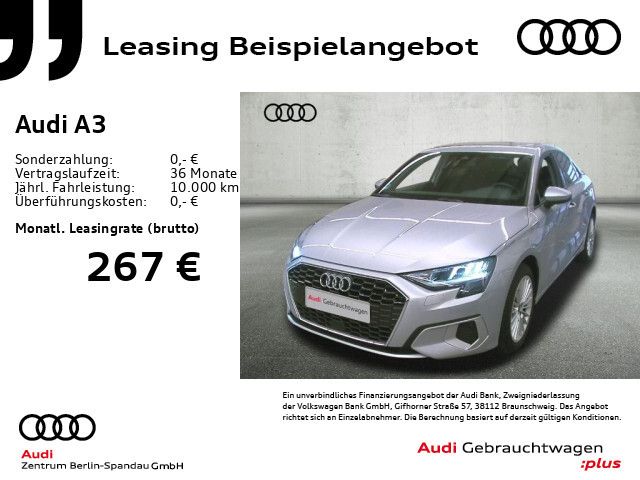 Audi A3 Lim. 35 TFSI Adv. S tronic *GRA*PDC+*SHZ* - Bild 1