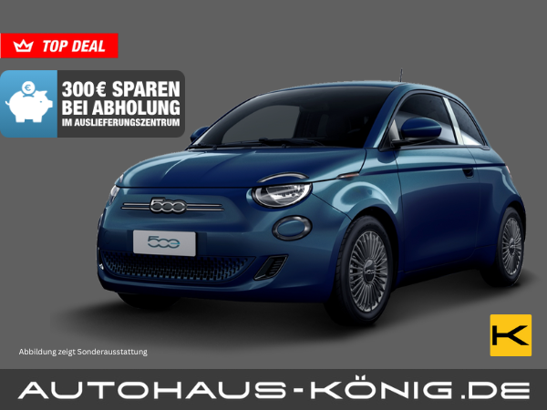 Fiat 500e Elektro MY23 | Sofort verfügbar | 300 € sparen bei Abholung im Auslieferungszentrum - Bild 1