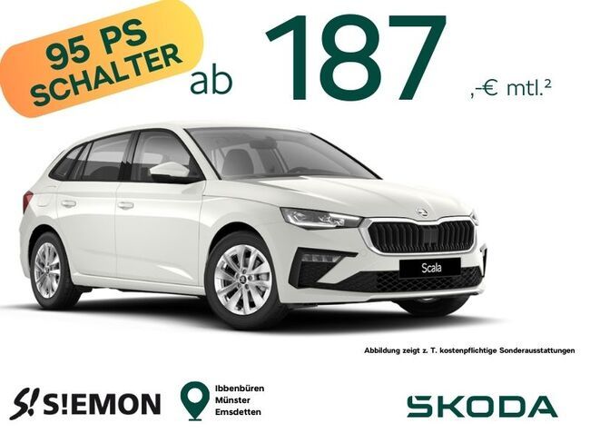 Skoda Scala Selection 95 PS ✔️ Lagerfahrzeuge✔️ zeitnah verfügbar ✔️ - Bild 1