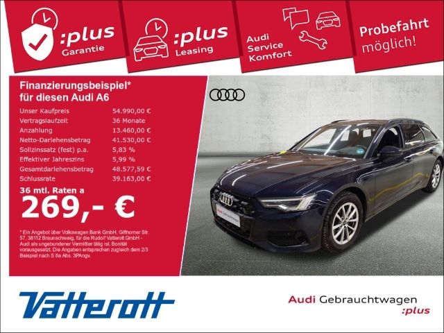 Audi A6 Avant 45 TFSI Sport HUD Pano Matrix AHK Memory