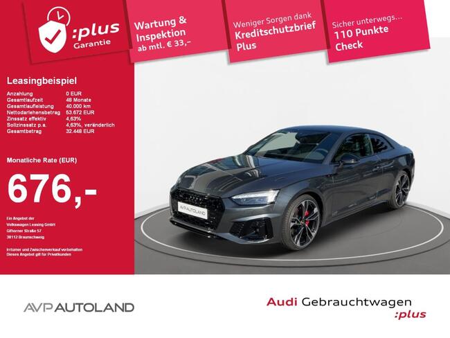 Audi A5 Coupe 40 TDI quattro S tronic S line | NAVI | - Bild 1