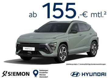 Hyundai Kona 138PS ✔️ N-Line ✔️ Individuell konfigurierbar ✔️ 4-6 Monate