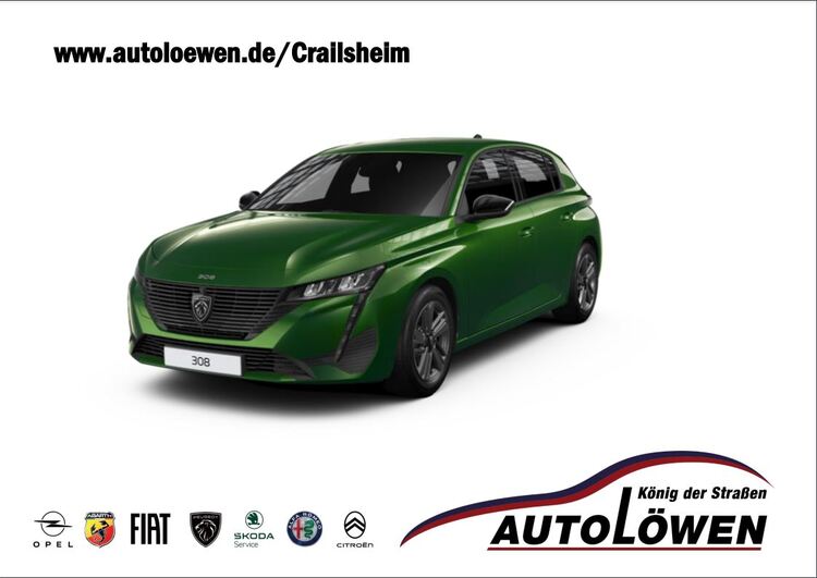 Peugeot 308 Active Pack Mild-Hybrid, LED-Scheinwerfer, Einparkhilfe hinten, SHZ