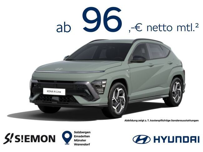 Hyundai Kona 138PS ✔️ N-Line ✔️ Individuell konfigurierbar ✔️ 4-6 Monate - Bild 1