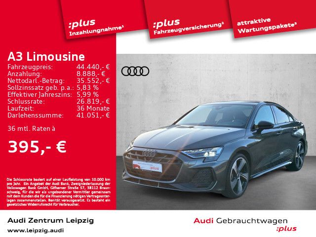 Audi A3 Limousine 35 TFSI S line *Matrix*Sonos*HuD* - Bild 1