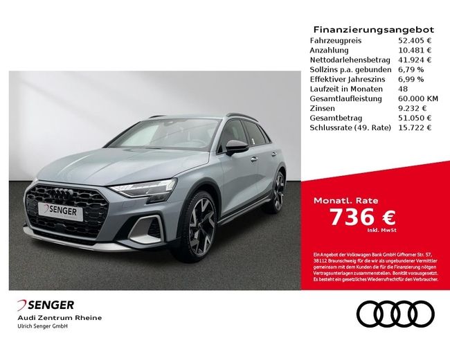 Audi A3 allstreet 35 TFSI Komfortpaket plus LED Navi - Bild 1