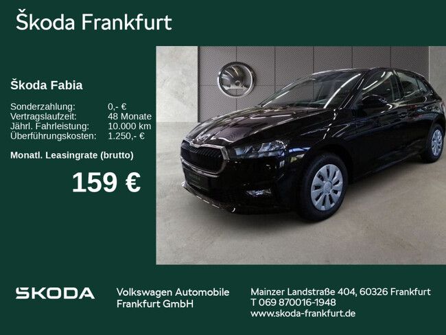 Skoda Fabia Essence 1,0 MPI Einparkhilfe LED Scheinwerfer - Bild 1