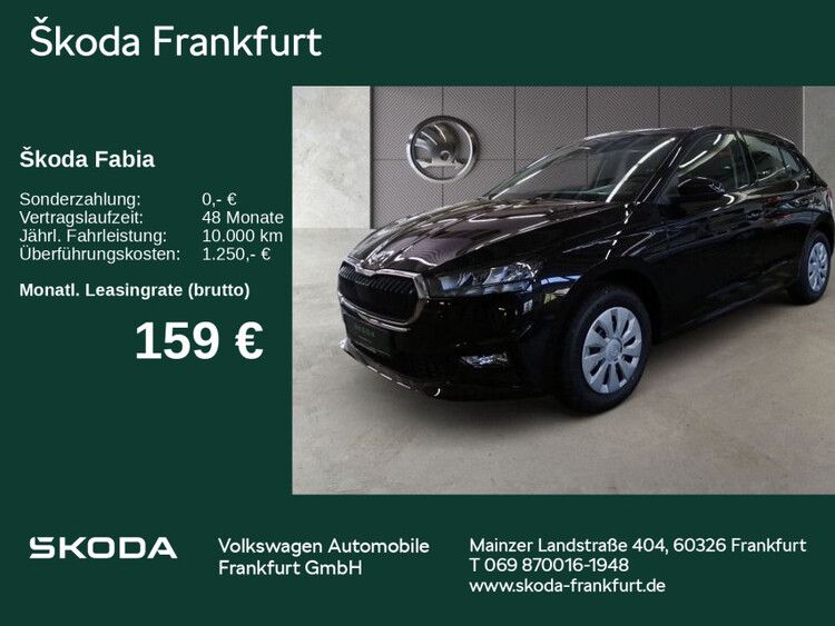 Skoda Fabia Essence 1,0 MPI Einparkhilfe LED Scheinwerfer