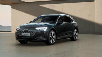 Audi Q8 e-tron Advanced 55 quattro, AHK, Matrix-LED, 21 Zoll, Head-Up, Leder, 8-Fach bereift