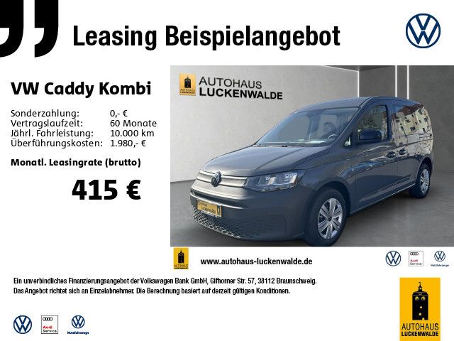 Volkswagen Caddy Kombi 1.5 TSI KR *Digi.C-Pro*R-CAM*GRA*