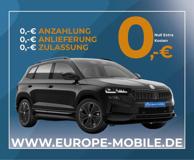 Skoda Karoq Sportline Exclusiv mit Ultrapaket 2025 1.5 TSI OPF 150 DSG (UVP 53.370€ ) NAV/CANTONAREA/EASY/5J.GAR - Bild 1