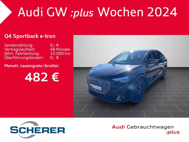 Audi Q4 e-tron Q4 Sportback 45 e-tron AHK/WÄRMEPUMPE/APP/PDC