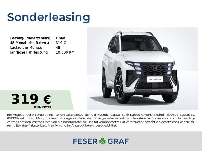 Hyundai Tucson N-LINE SITZ-PAKET ASSIST-PAKET PANO 360° - Bild 1