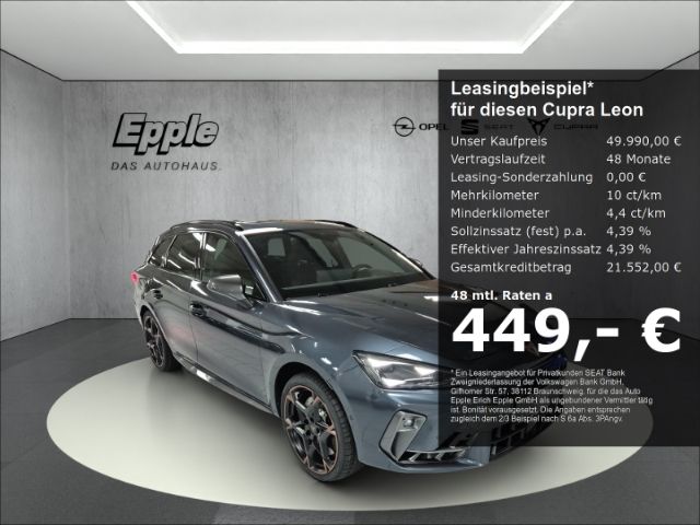 Cupra Leon Sportstourer 333PS, AHK,Pano-Glasdach,Sennheiser,Totewinkel,Travel,ACC - Bild 1