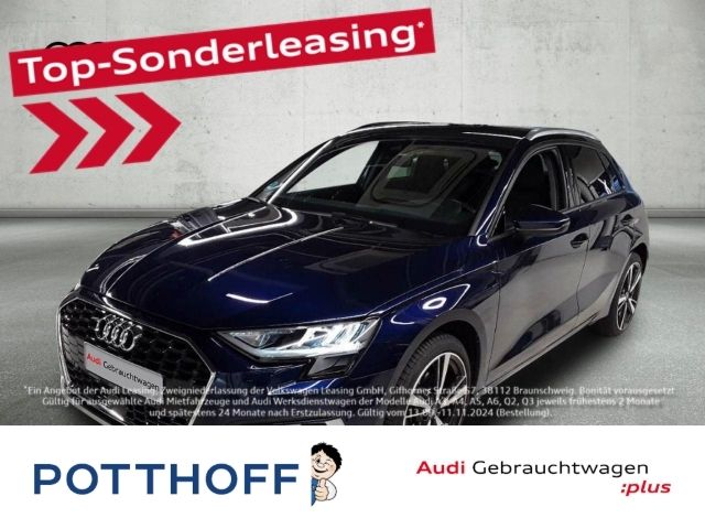 Audi A3 Sportback 30 TFSI S tronic advanced Navi Sitzhzg GRA VirtCockpit - Bild 1