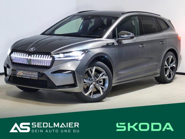 Skoda Enyaq 85x Sportline Wärmepump|AHK|WSS+4xSHz|ACC - Bild 1