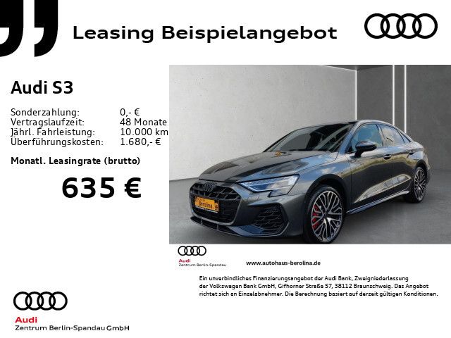 Audi S3 Lim. *MATRIX*PANO*NAV+*SONOS*HuD*R-CAM* - Bild 1