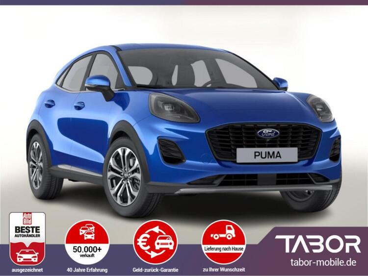 Ford Puma 1.0 EB 125 MHEV A7 NEW MODEL Tit LED SHZ