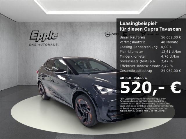 Cupra Tavascan Endurance 210 kW (286 PS) 77 kWh Navi MatrixLED ToterWinkel - Bild 1