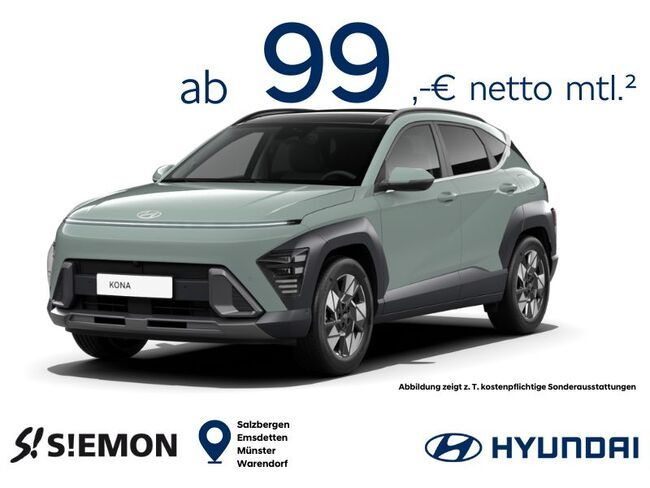 Hyundai Kona 101 PS ⚡ Select ⚡ 4-6 Monate ⚡ Individuell konfigurierbar - Bild 1