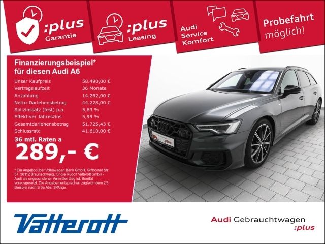 Audi A6 Avant 45 TFSI S line Matrix B&O AHK Memory