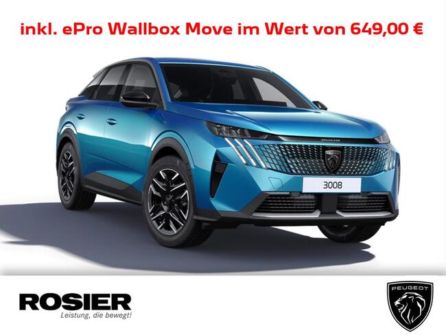 Peugeot 3008 Allure Plug-In Hybrid 195 e-DSC7 - inkl. ePro Wallbox Move im Wert von 649,00 € - Privatkunden - Bild 1