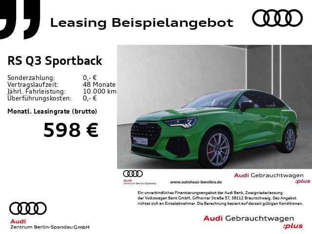 Audi RS Q3 RSQ3 Sportback *MATRIX*PANO*SONOS*360°*AHK*NAV+* - Bild 1