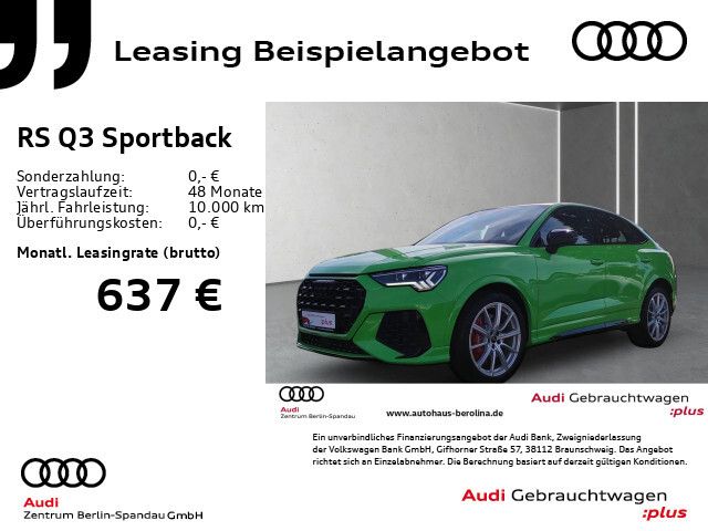 Audi RS Q3 RSQ3 Sportback *MATRIX*PANO*SONOS*360°*AHK*NAV+* - Bild 1