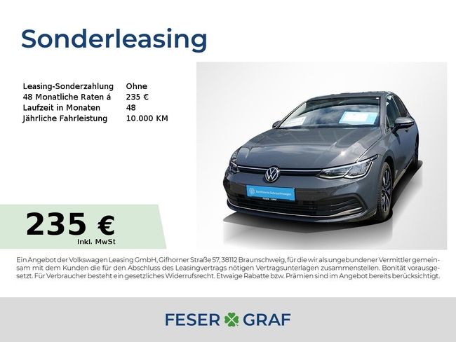 Volkswagen Golf VIII 1.5 TSI Move Navi/LED/Klima/DAB+/Keyle - Bild 1